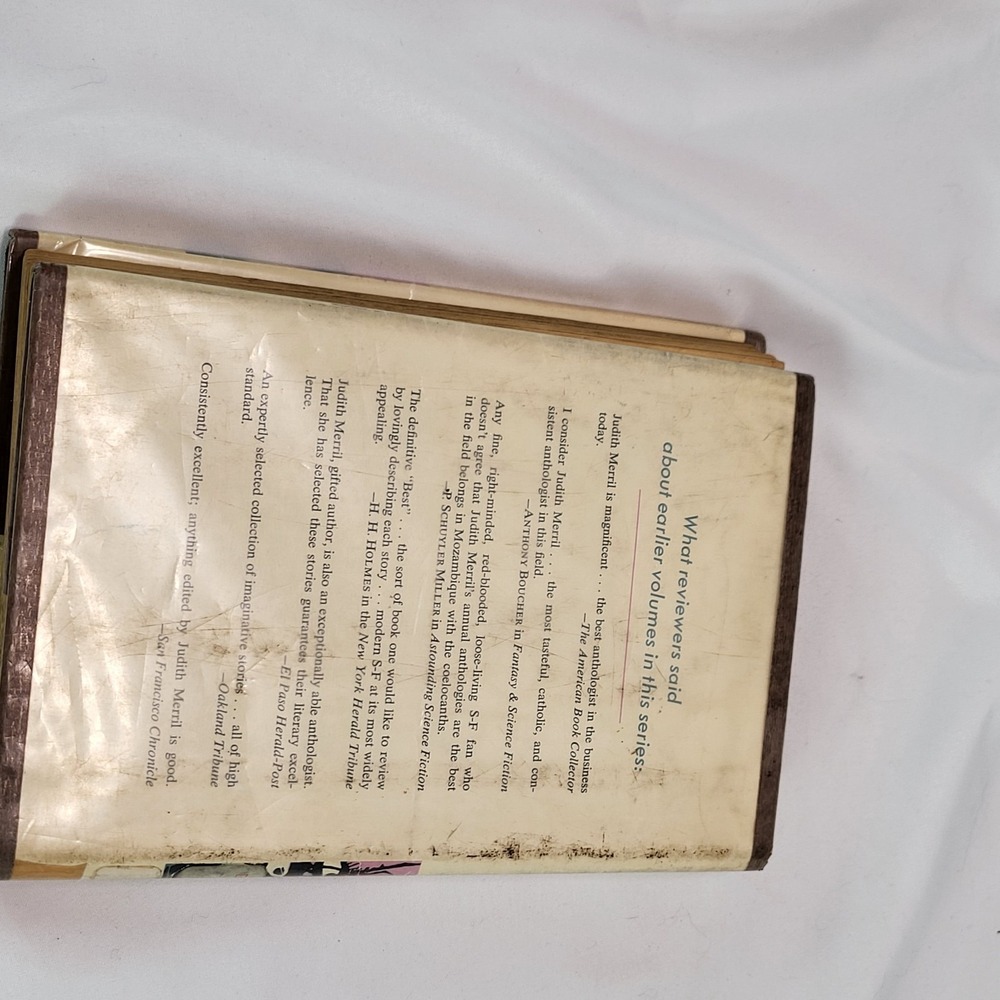 Fifth Annual of The Year's Best SF Science Fiction 1960 HC DJ Ex Libris - Picture 12 of 14